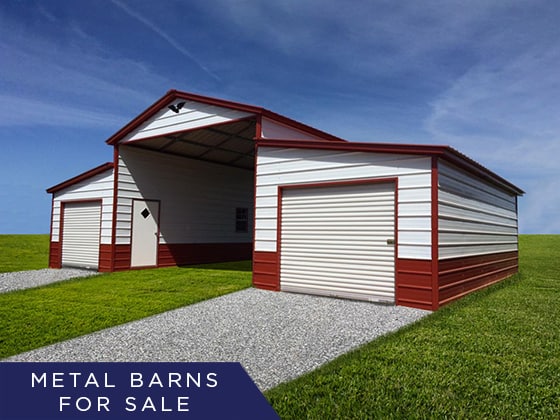 Metal Barns And Garages