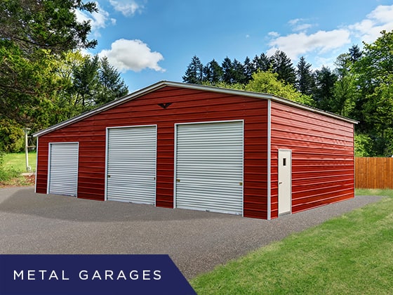 Metal Building Garages